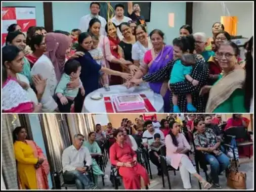 Around 50 new moms share their motherhood experiences at a special event in the city