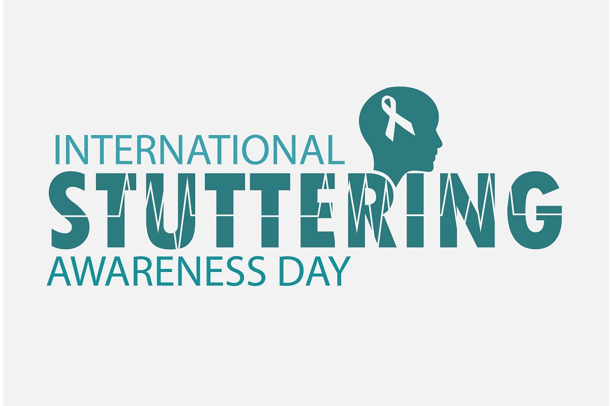 Vector,Illustration,Of,International,Stuttering,Awareness,Day.,Simple